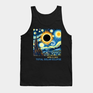 Total Solar Eclipse 2024 Tank Top